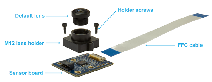 STMicroelectronics STEVAL-56G3MAI VD56G3 S-Board MIPI CSI-2 Kit